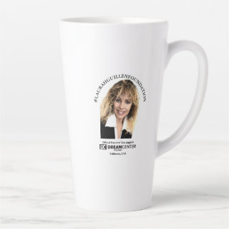 CANECA DE CAFÉ LATTE #LAURAHGUILLENFOUNDATION
