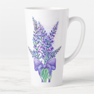 Caneca De Café Latte Lavanda Campos Latino Mug 5