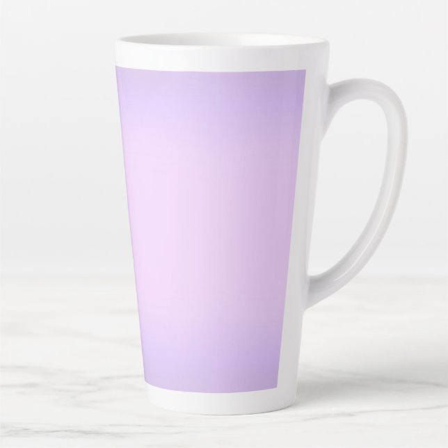 Caneca De Café Latte Lavanda rosa - Lâmina (Direita)