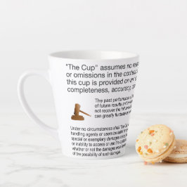 Caneca De Café Latte Lawyer Mug