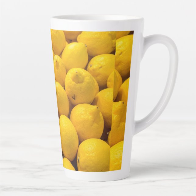 Caneca De Café Latte lemons (Direita)