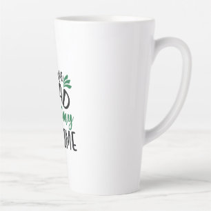 Caneca De Café Latte Lendo Arte Que Eu Adoro Ler No Passado Da Minha Ho