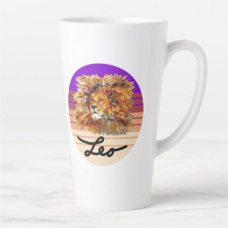 CANECA DE CAFÉ LATTE LEO THE LION LATTE MUG MODELO