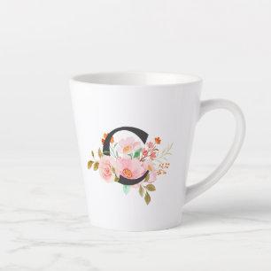 Caneca De Café Latte Letra C