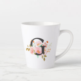 Caneca De Café Latte Letra G