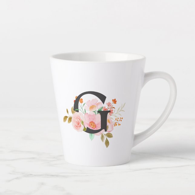 Caneca De Café Latte Letra G (Direita)