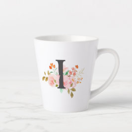 Caneca De Café Latte Letra I