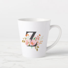 Caneca De Café Latte Letra Z