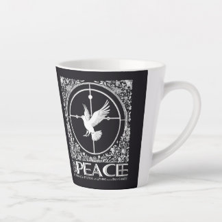 Caneca De Café Latte Letras Latte MugTranquil