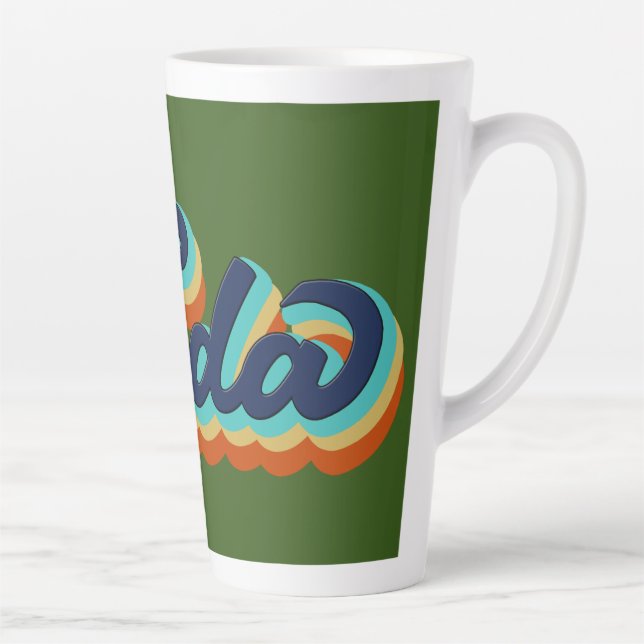 Caneca De Café Latte Letterkenny ferda (Direita)