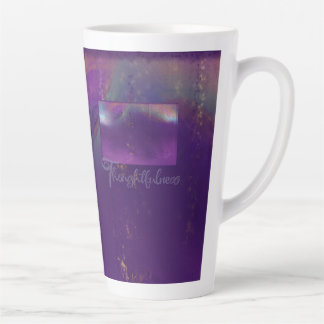 Caneca De Café Latte Lg Profundidade