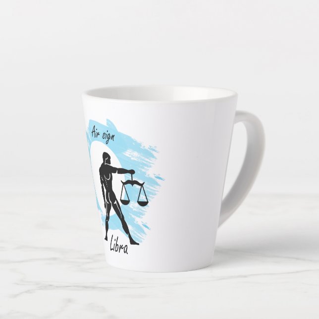 Caneca De Café Latte Libra (Ângulo direito)