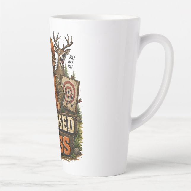 Caneca De Café Latte Licensed To Miss (Direita)