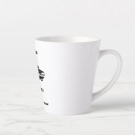 Caneca De Café Latte Life Is Better On Four Wheels Coffee Mug