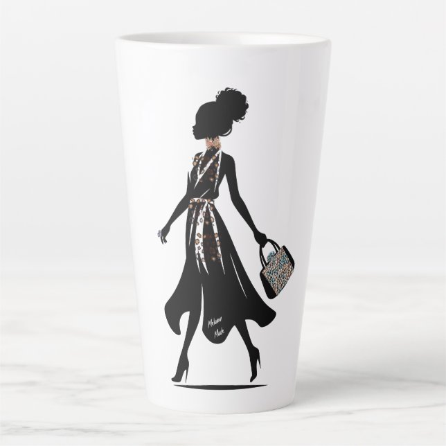 Caneca De Café Latte life is good (Frente)