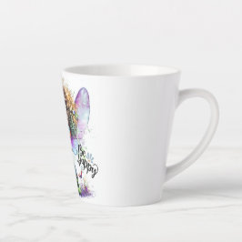 Caneca De Café Latte Lil' Fairy Be Happy Latte Mug