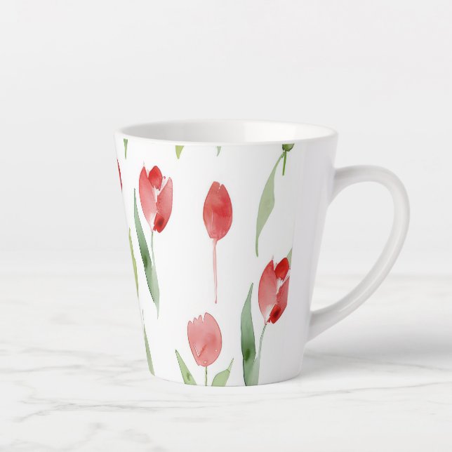 Caneca De Café Latte Lilac Bliss Café Cup (Direita)