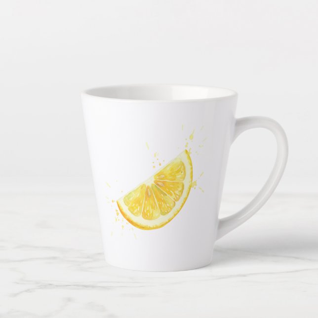 Caneca De Café Latte Limão (Direita)