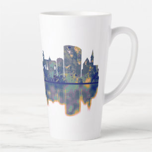 Caneca De Café Latte Limerick Skyline