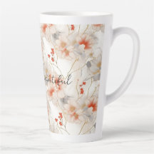 Linda Feminina Pêssego Vermelho Branco Floral