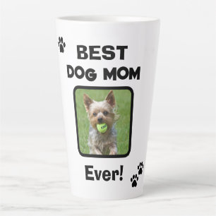 Caneca De Café Latte Linda Personalizar Melhor Mãe de Cachorro Gato Mãe
