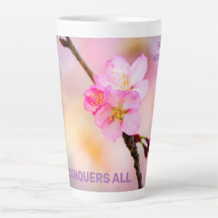 Caneca De Café Latte Linda Sakura Cherry Blossoms