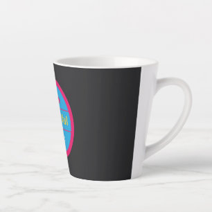 Caneca De Café Latte Lindo, Ouro Líquido, Pequena Lata