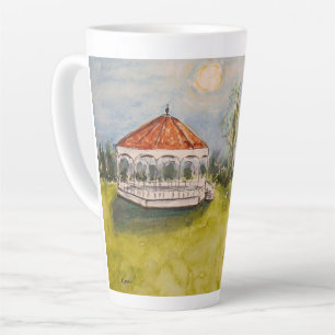 Caneca De Café Latte Linha de Oficiais Vancouver WA