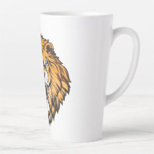 Caneca De Café Latte Lion 17oz Latte Mug
