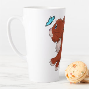 Caneca De Café Latte Little Nikita Cub