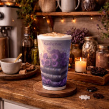 Livro Gótico Roxo Floral