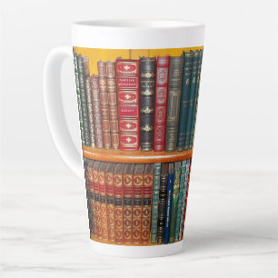 Caneca De Café Latte Livros Antiguos - Mug Latte