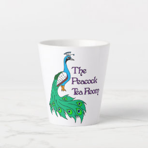 Caneca De Café Latte Logotipo Cerâmica Mug