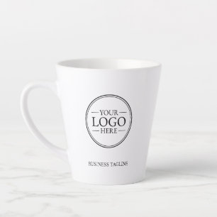 Caneca De Café Latte Logotipo comercial personalizado com Mug de café d