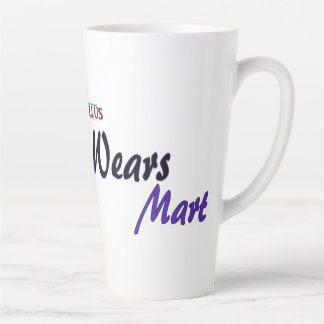 Caneca De Café Latte Logotipo de Visto da Home n