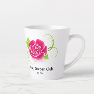 Caneca De Café Latte Logotipo do Club Latte Mug