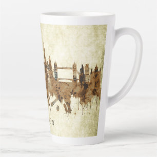 Caneca De Café Latte London England Cityscape