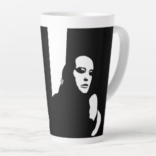 Caneca De Café Latte Looker para Baixo