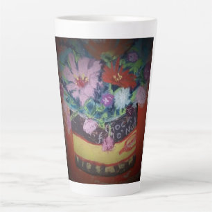 Caneca De Café Latte Loucos do Cheio Trava