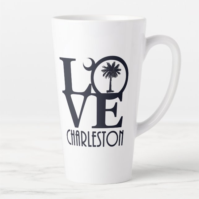 Caneca De Café Latte LOVE Charleston Tall (Direita)
