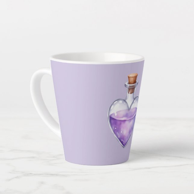 Caneca De Café Latte Love Potion Mug Latte Coffee (Ângulo esquerdo)