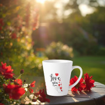 Love You Latte Mug