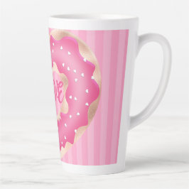 Caneca De Café Latte Lover-Rosa-Latino-Rosa