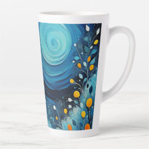 Caneca De Café Latte Lua No Jardim 804