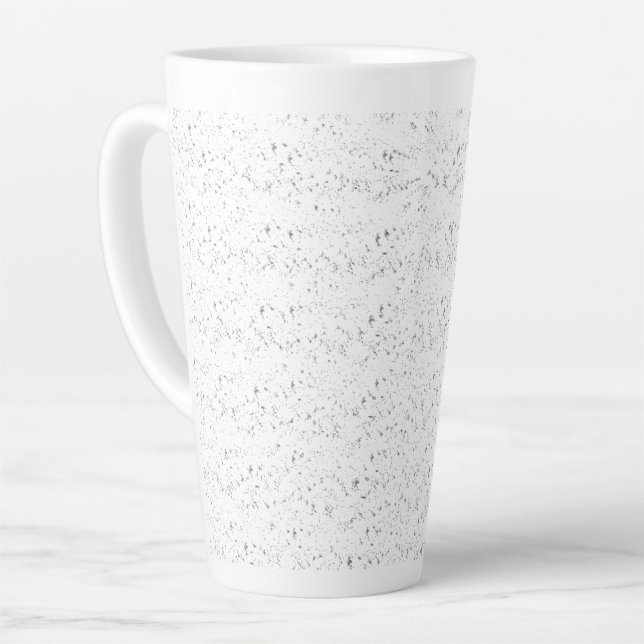 Caneca De Café Latte Lúpulo de cerâmica geométrica de luxo - Café de es (Ângulo esquerdo)