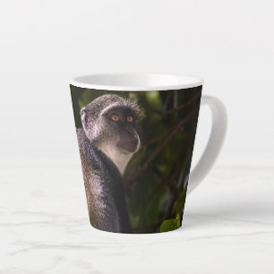 Caneca De Café Latte Macaco azul, Zanzibar