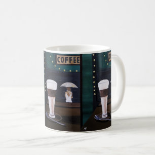 Caneca De Café Latte Macchiato Pintura de Alfred Fox
