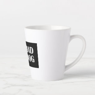 Caneca De Café Latte Mad Dog Cup