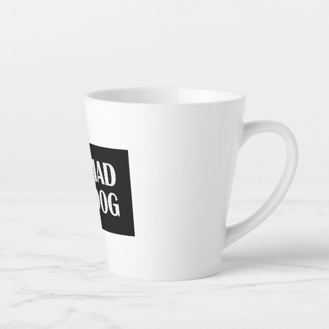 Caneca De Café Latte Mad Dog Cup (Direita)