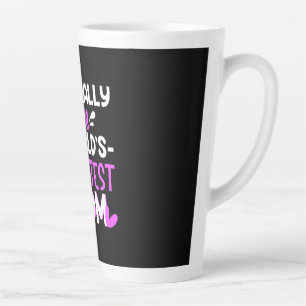 Caneca De Café Latte Mãe Arte O Mundo Maior Mãe